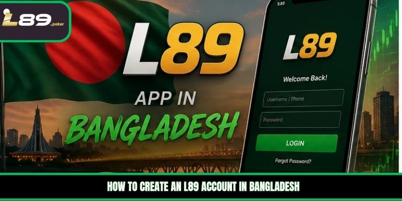 L89 5 How to create an L89 account in Bangladesh