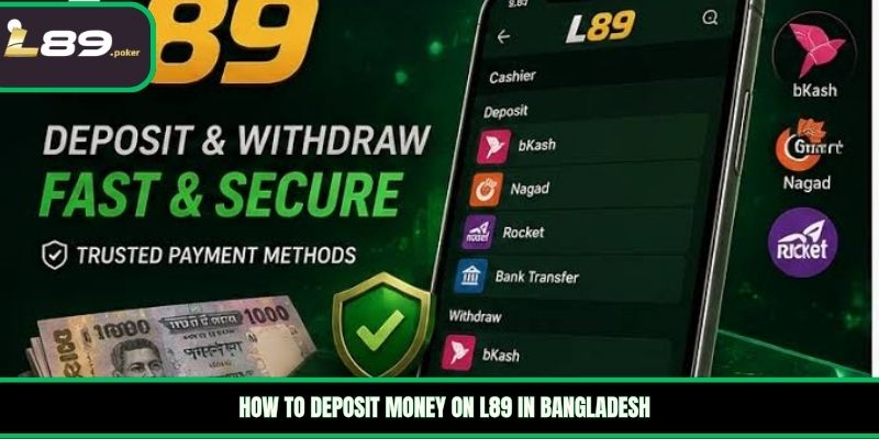 L89 6 How to deposit money on L89 in Bangladesh