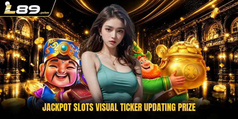 Jackpot Slots (Progressive Jackpot) Mechanics And Rtp 2 Jackpot slots visual ticker updating prize