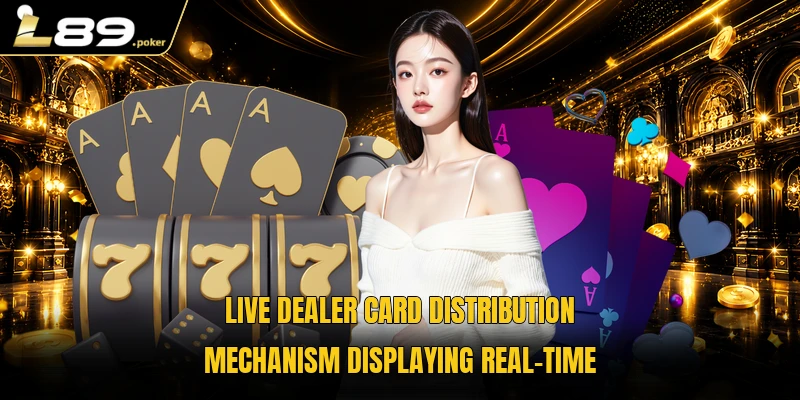 Baccarat Table Mechanics House Edge And Core L89 Rules 3 Live dealer card distribution mechanism displaying real-time