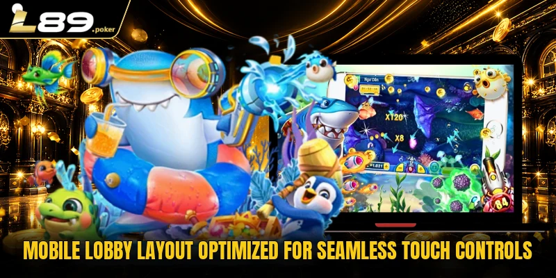 Fishing War Gameplay Mechanics And Payout Structures 4 Mobile lobby layout optimized for seamless touch controls