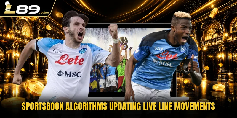 Sportsbook algorithms updating live line movements