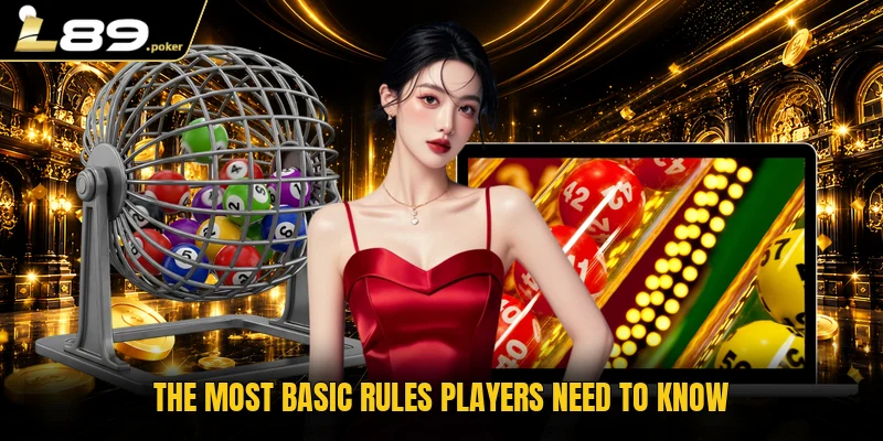 The most basic rules players need to know